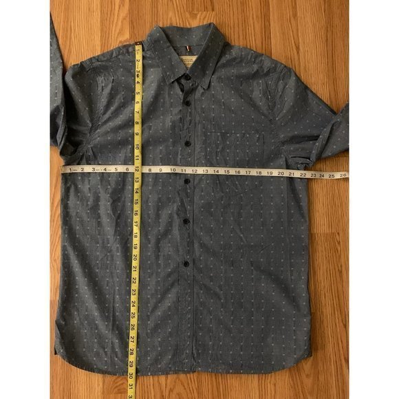 Men’s Button Down Blue Shirt L - Picture 5 of 5